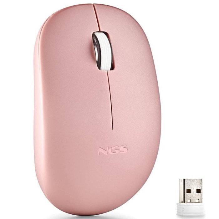 NGS Fog Pro Ratón Óptico Inalámbrico 1000 DPI Rosa NGS Fog Pro Ratón Óptico Inalámbrico 1000 DPI Rosa